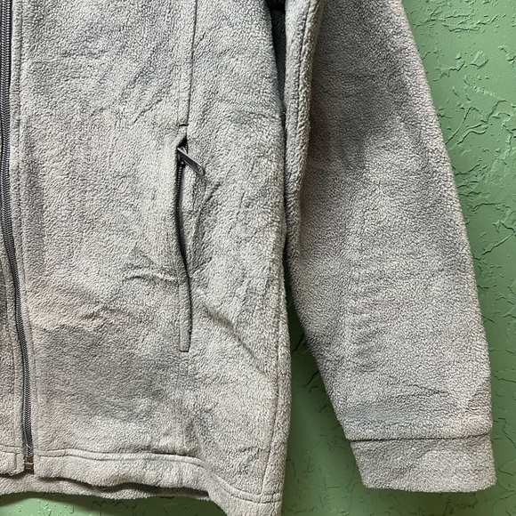Columbia | Full Zip Fleece Jacket Sweater Gray - Picture 3 of 6